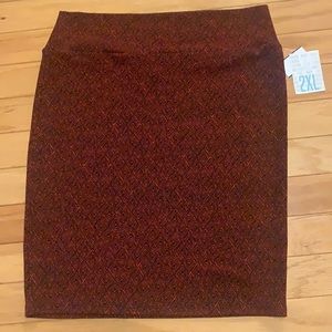 NEW Lularoe Cassie Skirt, 2XL